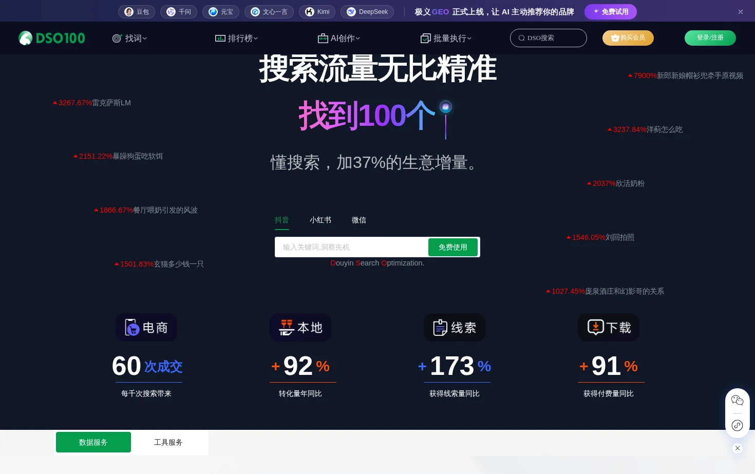 DSO100 页面快照